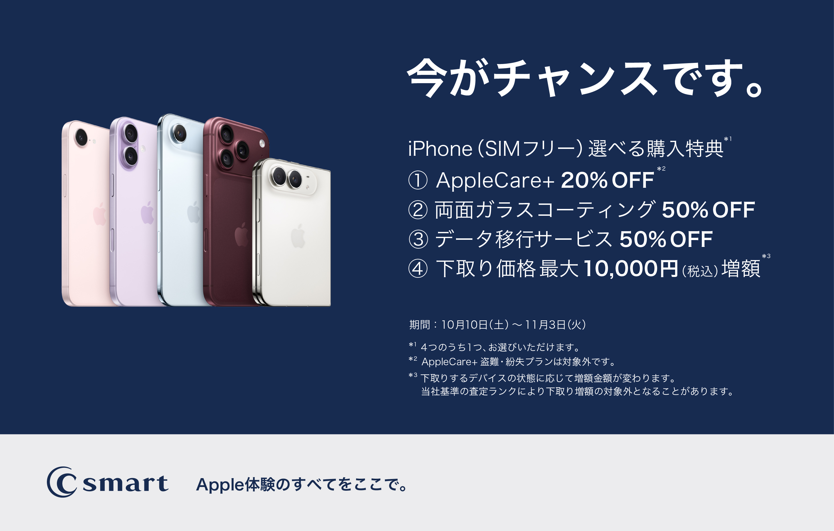 iPhoneキャンペーン開催！ | ショップニュース | エイスクエア